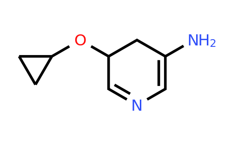 CAS 1243459-39-3 | 5-Cyclopropoxy-4,5-dihydropyridin-3-amine