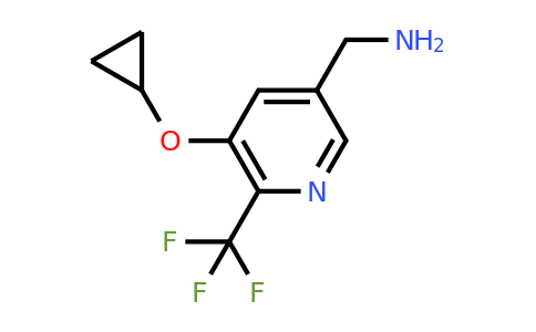 CAS 1243459-42-8 | (5-Cyclopropoxy-6-(trifluoromethyl)pyridin-3-YL)methanamine