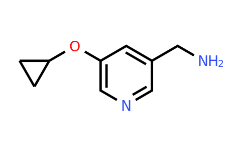 CAS 1243459-45-1 | (5-Cyclopropoxypyridin-3-YL)methanamine