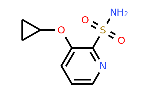 CAS 1243459-47-3 | 3-Cyclopropoxypyridine-2-sulfonamide