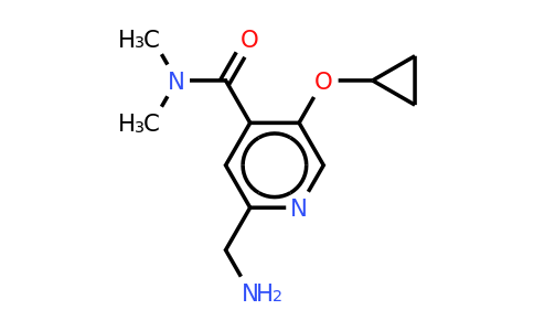 CAS 1243459-51-9 | 2-(Aminomethyl)-5-cyclopropoxy-N,n-dimethylisonicotinamide