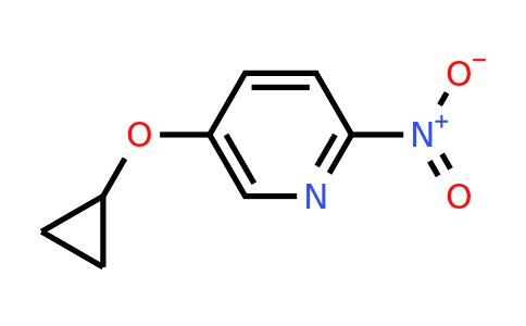 CAS 1243459-53-1 | 5-Cyclopropoxy-2-nitropyridine