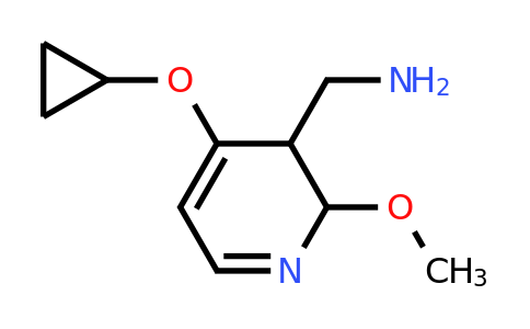 CAS 1243459-71-3 | (4-Cyclopropoxy-2-methoxy-2,3-dihydropyridin-3-YL)methanamine