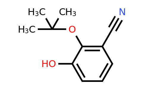 CAS 1243459-72-4 | 2-(Tert-butoxy)-3-hydroxybenzonitrile