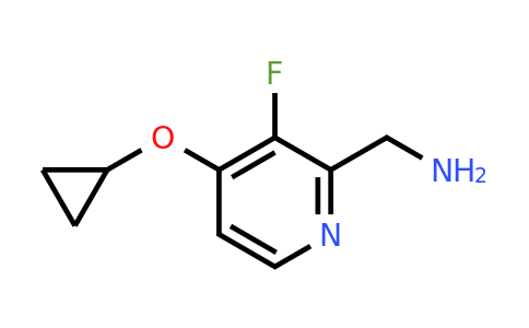 CAS 1243459-74-6 | (4-Cyclopropoxy-3-fluoropyridin-2-YL)methanamine