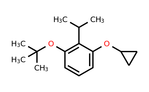 CAS 1243459-75-7 | 1-Tert-butoxy-3-cyclopropoxy-2-isopropylbenzene