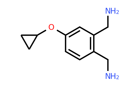 CAS 1243459-92-8 | (4-Cyclopropoxy-1,2-phenylene)dimethanamine