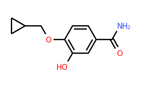 CAS 1243459-95-1 | 4-(Cyclopropylmethoxy)-3-hydroxybenzamide