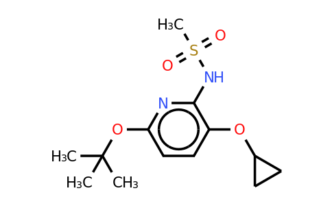 CAS 1243459-99-5 | N-(6-tert-butoxy-3-cyclopropoxypyridin-2-YL)methanesulfonamide