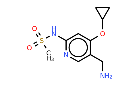 CAS 1243460-00-5 | N-(5-(aminomethyl)-4-cyclopropoxypyridin-2-YL)methanesulfonamide