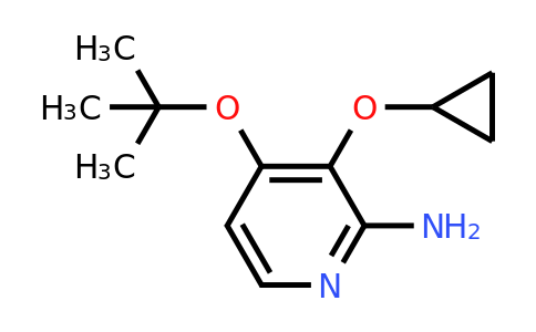 CAS 1243460-08-3 | 4-Tert-butoxy-3-cyclopropoxypyridin-2-amine