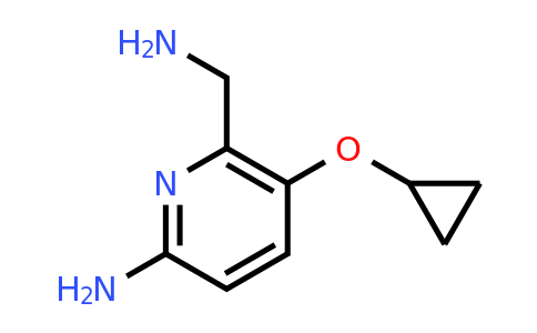 CAS 1243460-10-7 | 6-(Aminomethyl)-5-cyclopropoxypyridin-2-amine