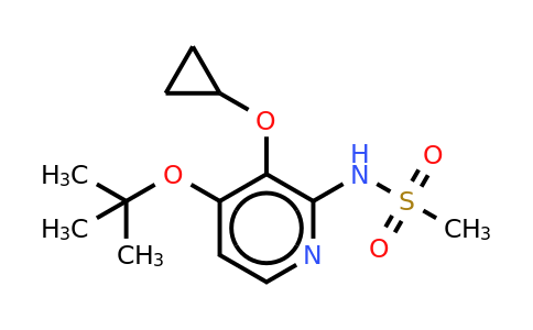 CAS 1243460-11-8 | N-(4-tert-butoxy-3-cyclopropoxypyridin-2-YL)methanesulfonamide