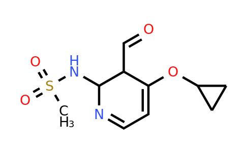 CAS 1243460-15-2 | N-(4-cyclopropoxy-3-formyl-2,3-dihydropyridin-2-YL)methanesulfonamide