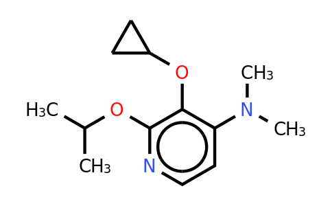 CAS 1243460-33-4 | 3-Cyclopropoxy-2-isopropoxy-N,n-dimethylpyridin-4-amine