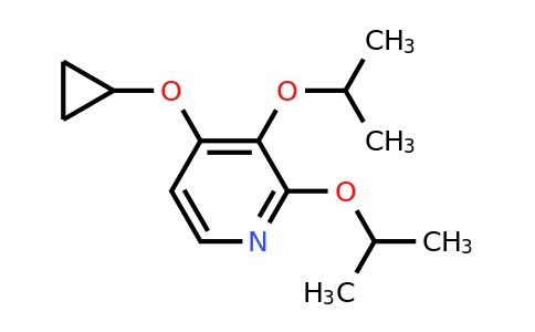CAS 1243460-35-6 | 4-Cyclopropoxy-2,3-diisopropoxypyridine