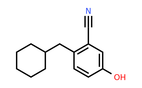 CAS 1243460-39-0 | 2-(Cyclohexylmethyl)-5-hydroxybenzonitrile