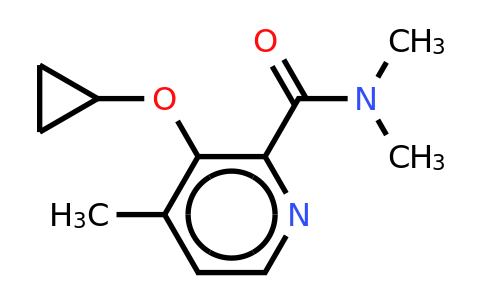 CAS 1243460-48-1 | 3-Cyclopropoxy-N,n,4-trimethylpicolinamide