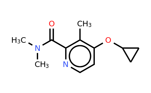 CAS 1243460-55-0 | 4-Cyclopropoxy-N,n,3-trimethylpicolinamide