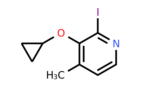 CAS 1243460-60-7 | 3-Cyclopropoxy-2-iodo-4-methylpyridine