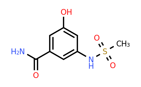 CAS 1243460-62-9 | 3-Hydroxy-5-(methylsulfonamido)benzamide