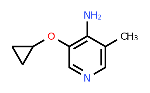CAS 1243460-71-0 | 3-Cyclopropoxy-5-methylpyridin-4-amine