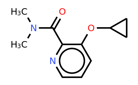 CAS 1243460-80-1 | 3-Cyclopropoxy-N,n-dimethylpicolinamide