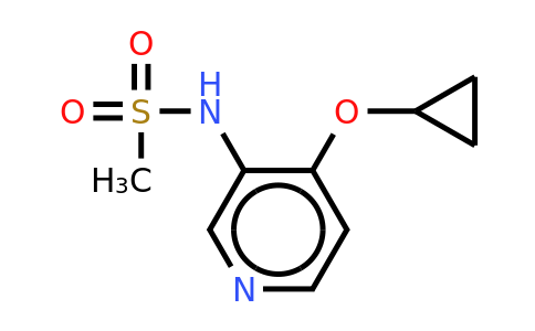 CAS 1243460-90-3 | N-(4-cyclopropoxypyridin-3-YL)methanesulfonamide