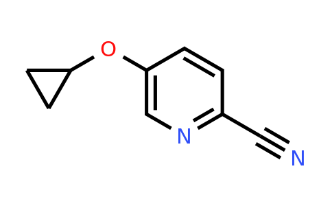 CAS 1243460-93-6 | 5-Cyclopropoxypicolinonitrile
