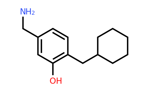 CAS 1243460-98-1 | 5-(Aminomethyl)-2-(cyclohexylmethyl)phenol