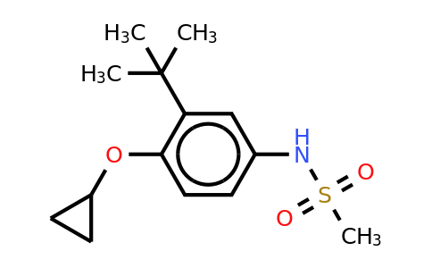 CAS 1243461-11-1 | N-(3-tert-butyl-4-cyclopropoxyphenyl)methanesulfonamide