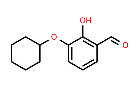 CAS 1243461-21-3 | 3-(Cyclohexyloxy)-2-hydroxybenzaldehyde