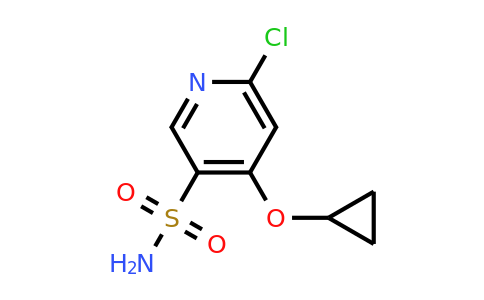 CAS 1243461-22-4 | 6-Chloro-4-cyclopropoxypyridine-3-sulfonamide
