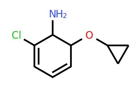 CAS 1243461-25-7 | 2-Chloro-6-cyclopropoxycyclohexa-2,4-dienamine