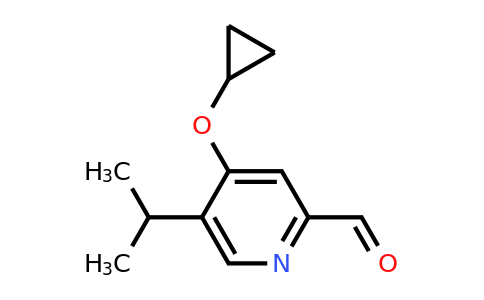 CAS 1243461-41-7 | 4-Cyclopropoxy-5-isopropylpicolinaldehyde