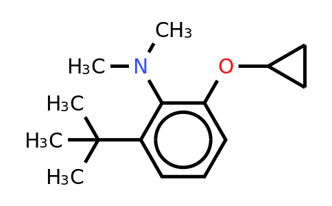 CAS 1243461-45-1 | 2-Tert-butyl-6-cyclopropoxy-N,n-dimethylaniline