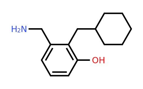 CAS 1243461-50-8 | 3-(Aminomethyl)-2-(cyclohexylmethyl)phenol