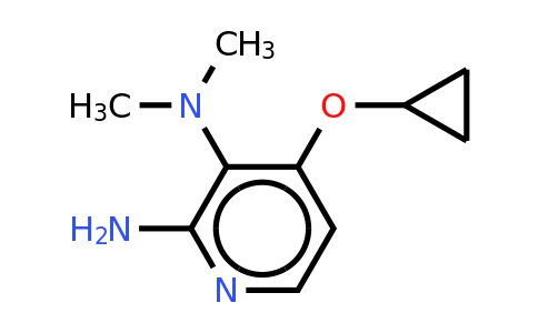 CAS 1243461-93-9 | 4-Cyclopropoxy-3-N,3-N-dimethylpyridine-2,3-diamine