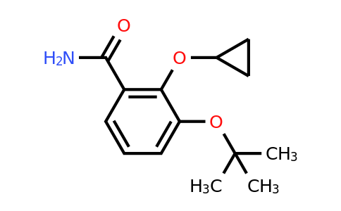 CAS 1243462-07-8 | 3-Tert-butoxy-2-cyclopropoxybenzamide
