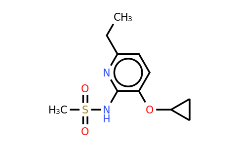 CAS 1243462-12-5 | N-(3-cyclopropoxy-6-ethylpyridin-2-YL)methanesulfonamide