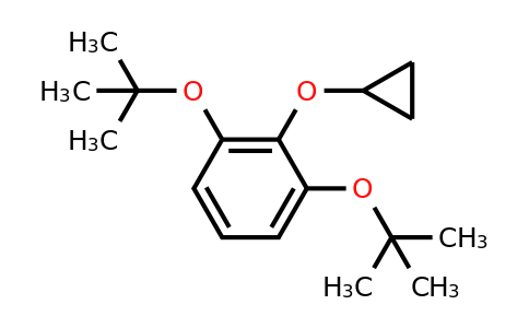 CAS 1243462-13-6 | 1,3-DI-Tert-butoxy-2-cyclopropoxybenzene