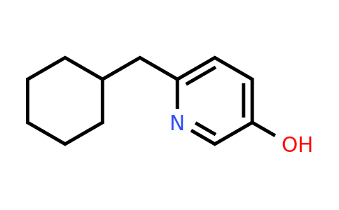 CAS 1243462-15-8 | 6-(Cyclohexylmethyl)pyridin-3-ol