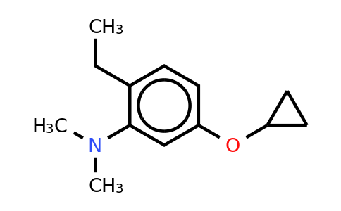 CAS 1243462-30-7 | 5-Cyclopropoxy-2-ethyl-N,n-dimethylaniline
