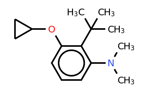 CAS 1243462-40-9 | 2-Tert-butyl-3-cyclopropoxy-N,n-dimethylaniline