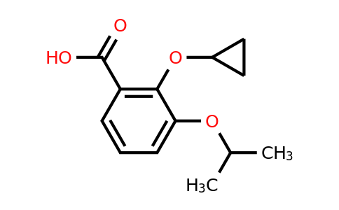 CAS 1243462-41-0 | 2-Cyclopropoxy-3-isopropoxybenzoic acid