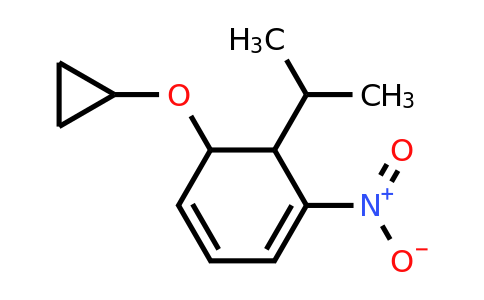 CAS 1243462-44-3 | 5-Cyclopropoxy-6-isopropyl-1-nitrocyclohexa-1,3-diene