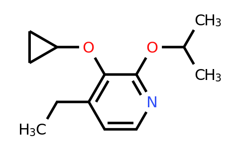 CAS 1243462-46-5 | 3-Cyclopropoxy-4-ethyl-2-isopropoxypyridine