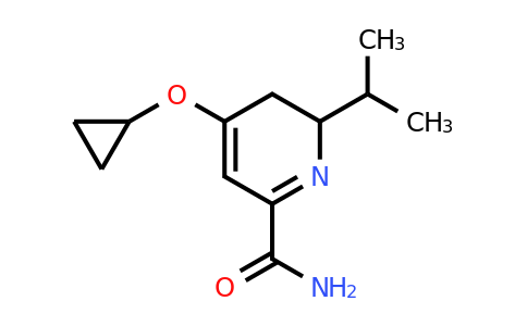 CAS 1243462-57-8 | 4-Cyclopropoxy-6-isopropyl-5,6-dihydropyridine-2-carboxamide