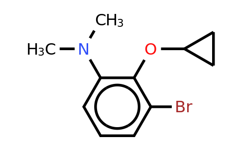 CAS 1243462-59-0 | 3-Bromo-2-cyclopropoxy-N,n-dimethylaniline
