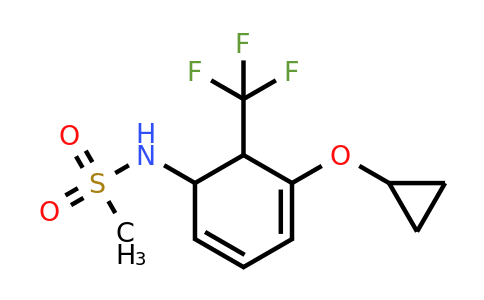 CAS 1243462-64-7 | N-(5-cyclopropoxy-6-(trifluoromethyl)cyclohexa-2,4-dienyl)methanesulfonamide